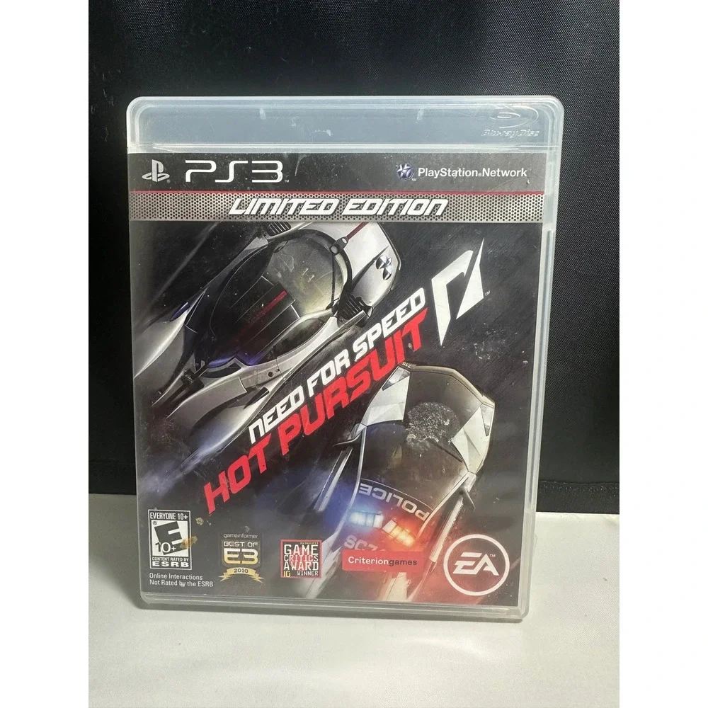 Need for Speed Hot Pursuit Limited Edition Sony PS3 Racing Game EA Criterion